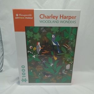 Vintage Pomegranate Artpiece Puzzle C. Harper Woodland Wonders 1000 Piece Puzzle